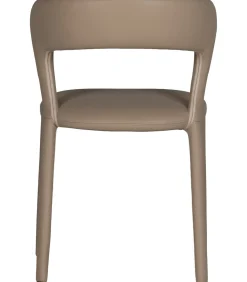 Noble Eetkamerstoelen - Leerlook - Zand - Set van 2