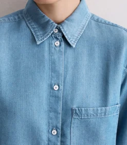 Normale spijkerblouse