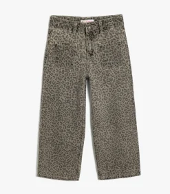 Normale taille Brede pijpen Jeansbroek