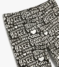 Normale taille Met drukwerk Legging