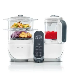 Nutribaby Keuken Robot(+) Loft White + 3 babybols en 2 lepels GRATIS