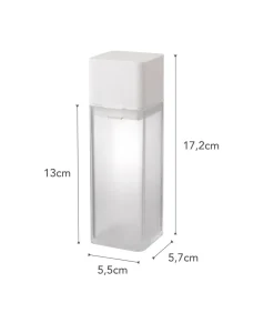 Olie- of Azijnfles - Tower - Wit