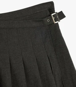 Onder knielengte Asymmetrisch Rok