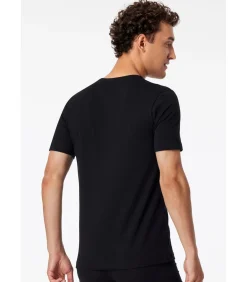 Onderhirt O-Hals Zwart T-Shirt