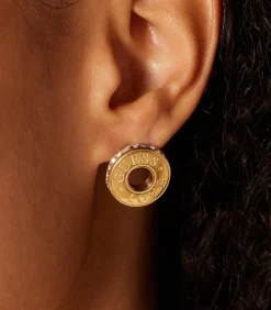 Oorbellen Staal - Goudkleurig