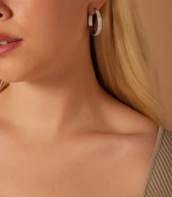 Oorbellen Staal - Zilverkleurig