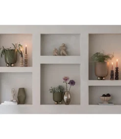 Ornament Abstracto Tip Large - Bruin - 17x11x22cm