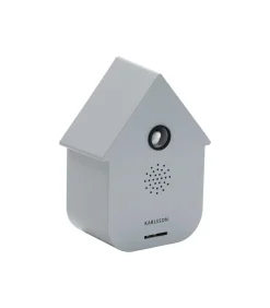 Ornament Sound Box Modern Chuckoo - Grijs - 12x7.5x11.5cm