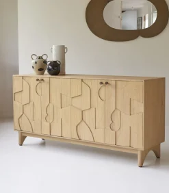 Otho - Buffetkast in mindihout, 165 cm