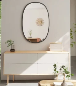 Ovale wandspiegel Hub