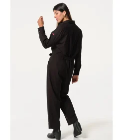 Overall met ritssluiting en borstzakken