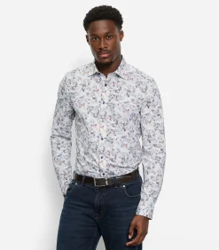 Overhemd Jersey Shirt Level 5 Design Wit