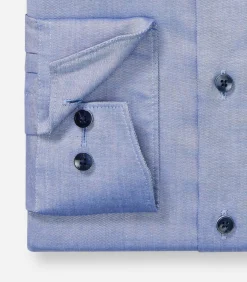 Overhemd Luxor Modern Fit Button Down Mid-Blauw
