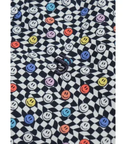 Overhemd met lange mouwen en smiley print