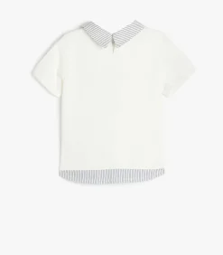 Overhemdkraag Korte mouw T-shirt