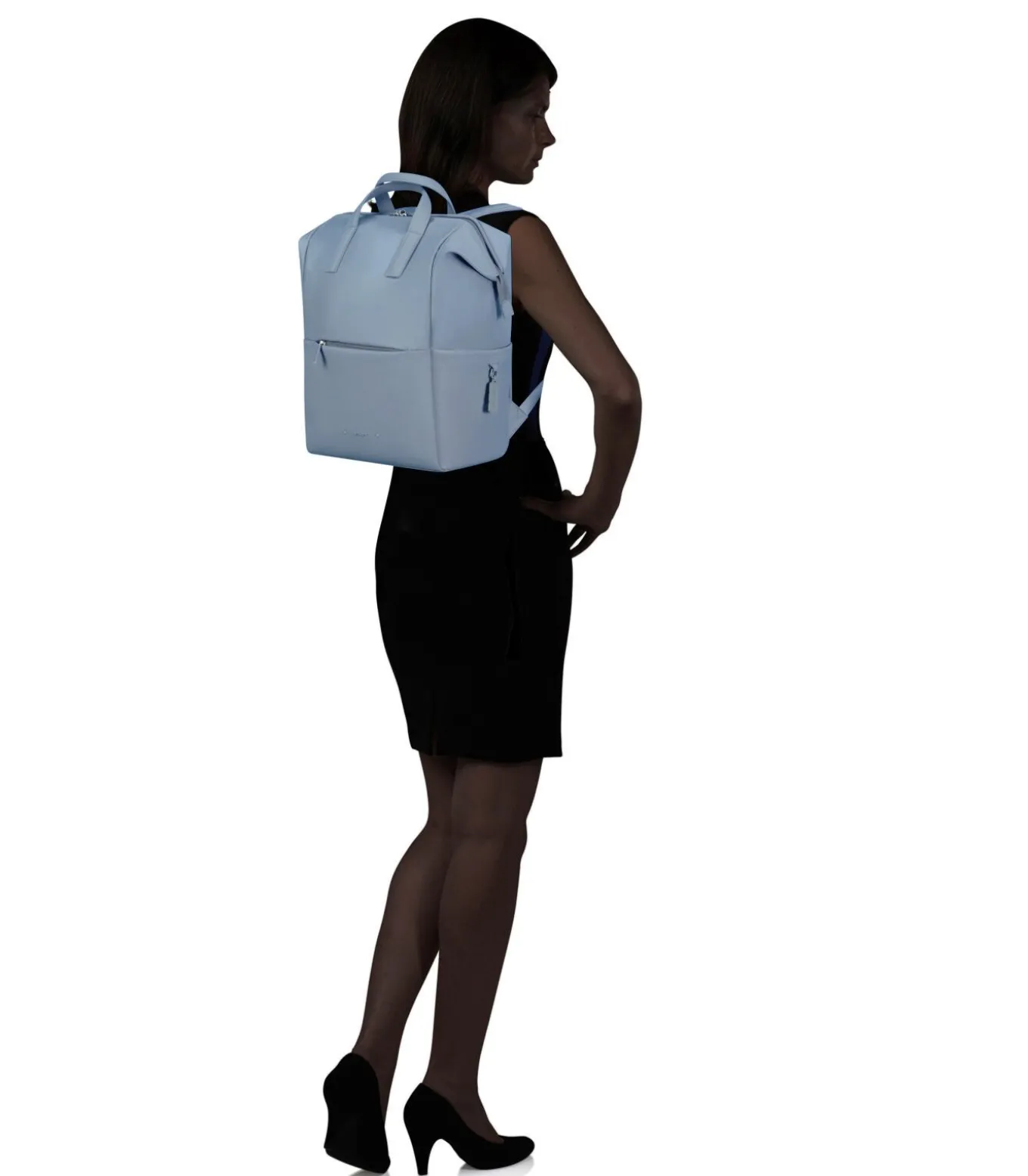 4Pack Laptop Rugzak 14.1 inch 40 x 16 x 27 cm DUSTY BLUE