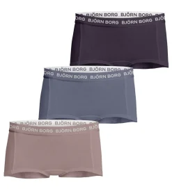 3-Pack meisjes boxershort - minishorts - Katoenen multipack meisjes onderbroeken