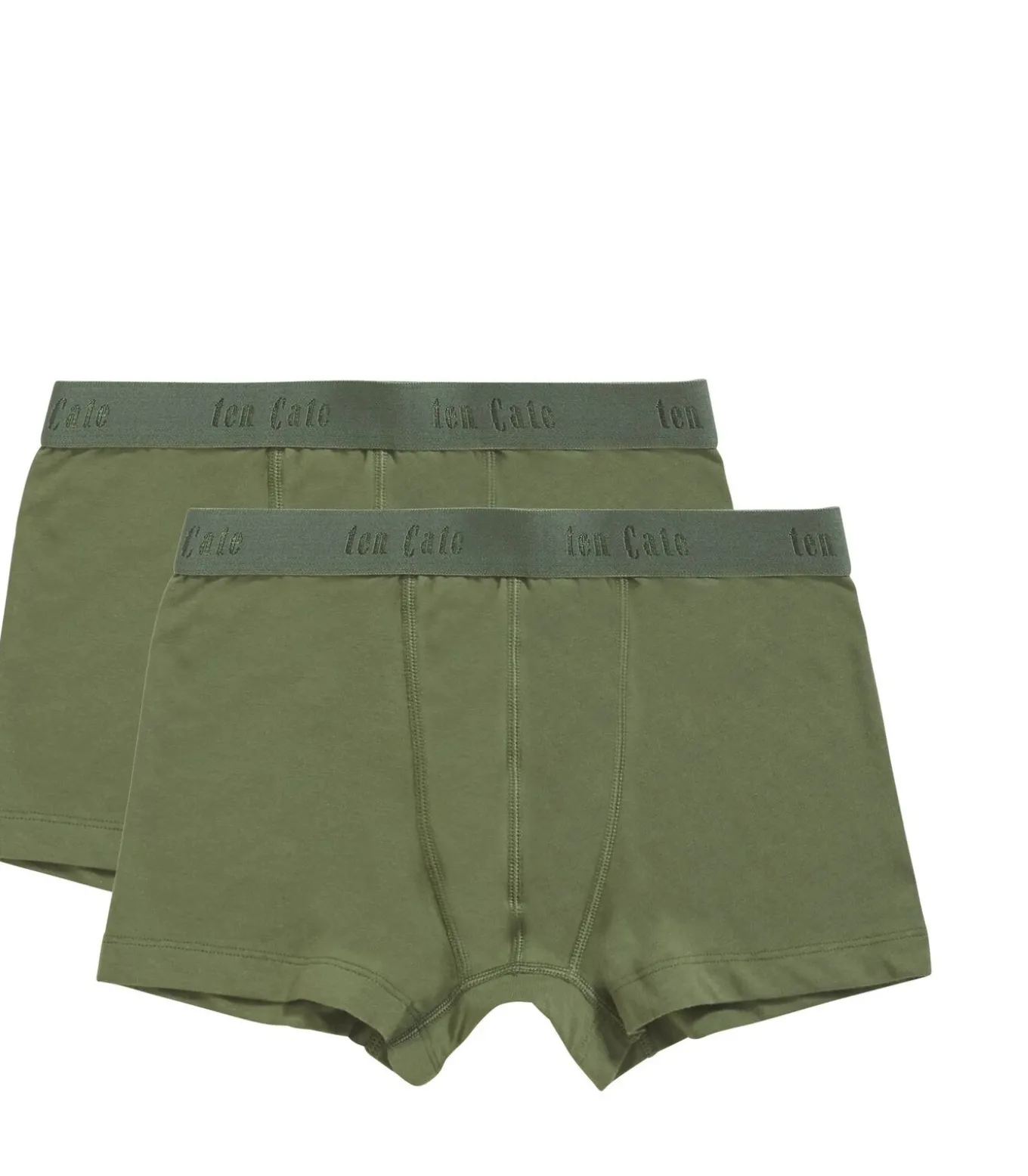 2-pak Jongens boxershorts Organic - Biologisch katoenen kinder onderbroeken - Zwart - Grijs - Donkerblauw