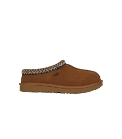 Pantoffels UGG Tasman van leer beige voor kinderen