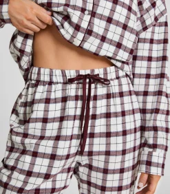 Petite pyjamabroek Flanel