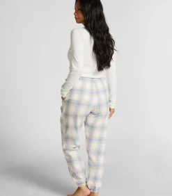 Petite Pyjamabroek Twill Check