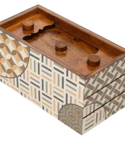 Philos puzzeldoos Autumn - geheime houten breinbreker cadeau