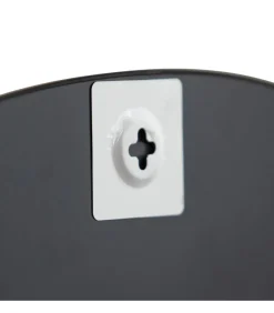 Philou Spiegel - Glas/Metaal - Zwart - 80x50x0,5