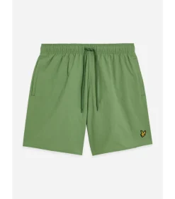 Plain swimshort - smoke green