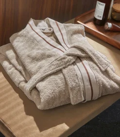 PLAISANCE Sable - Badjas unisex katoen