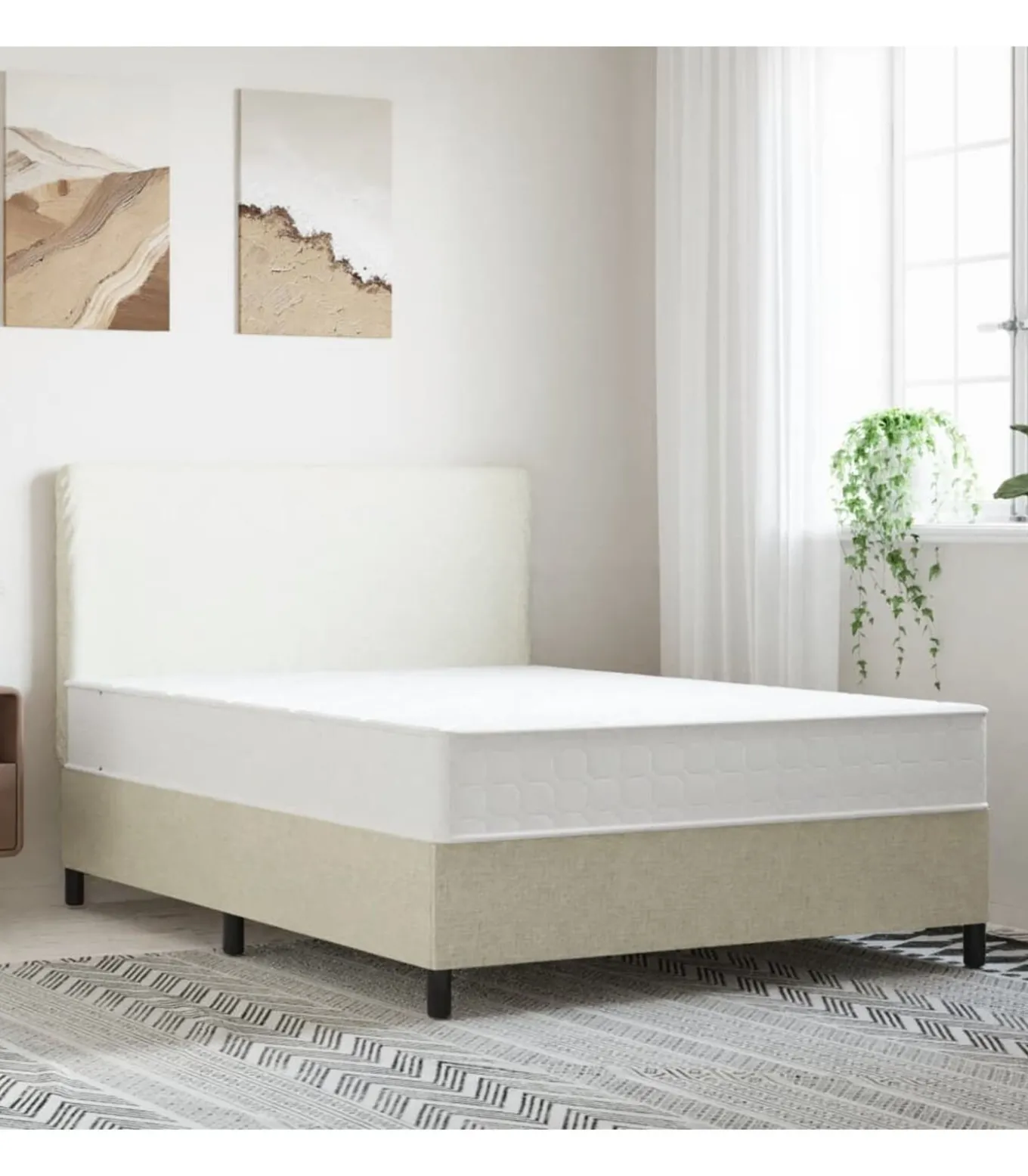 Pocketveringmatras middelhard-hard 140x200 cm