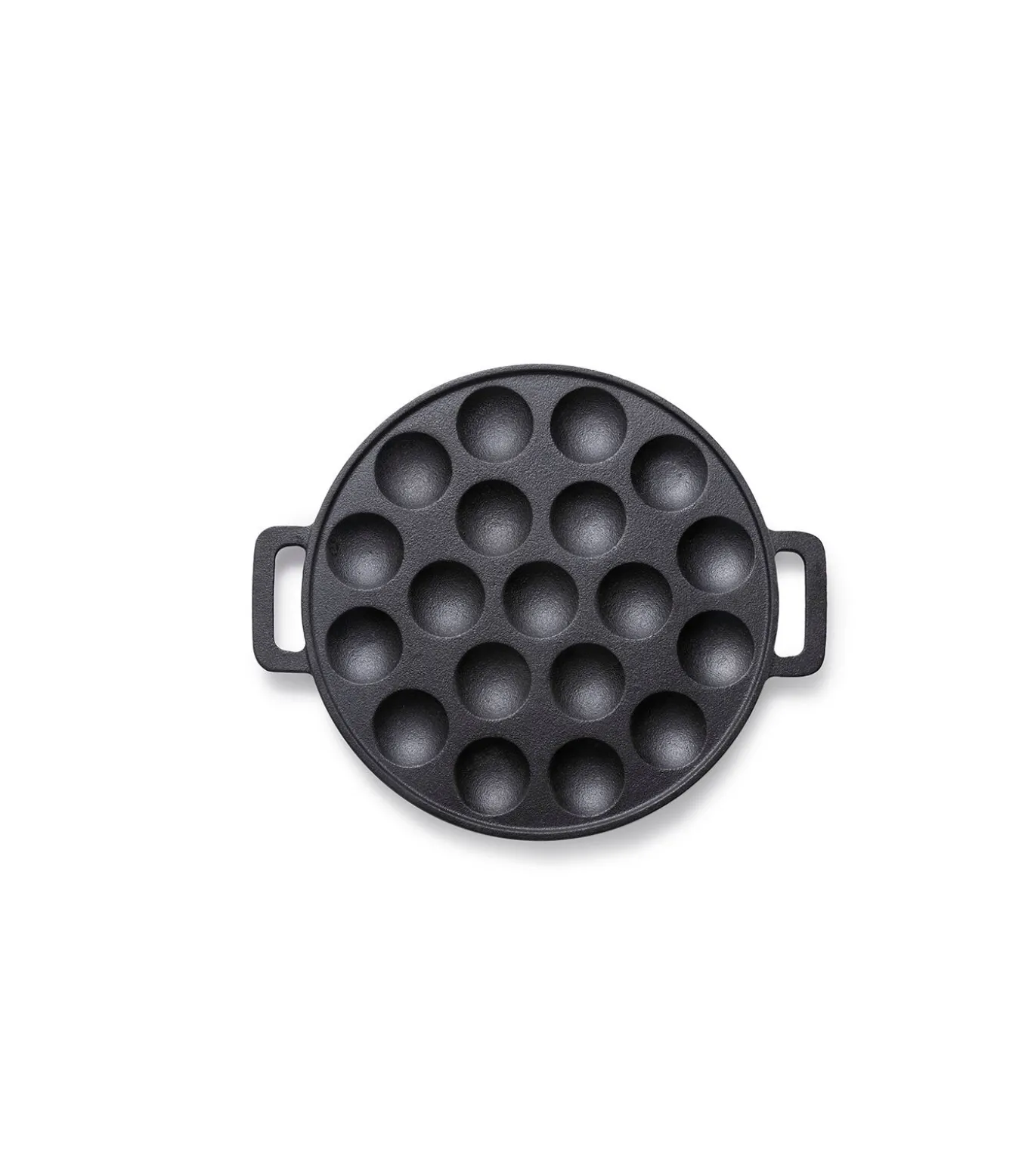 Poffertjespan Gietijzer 24 cm Cast Iron - alle warmtebronnen - Inductie