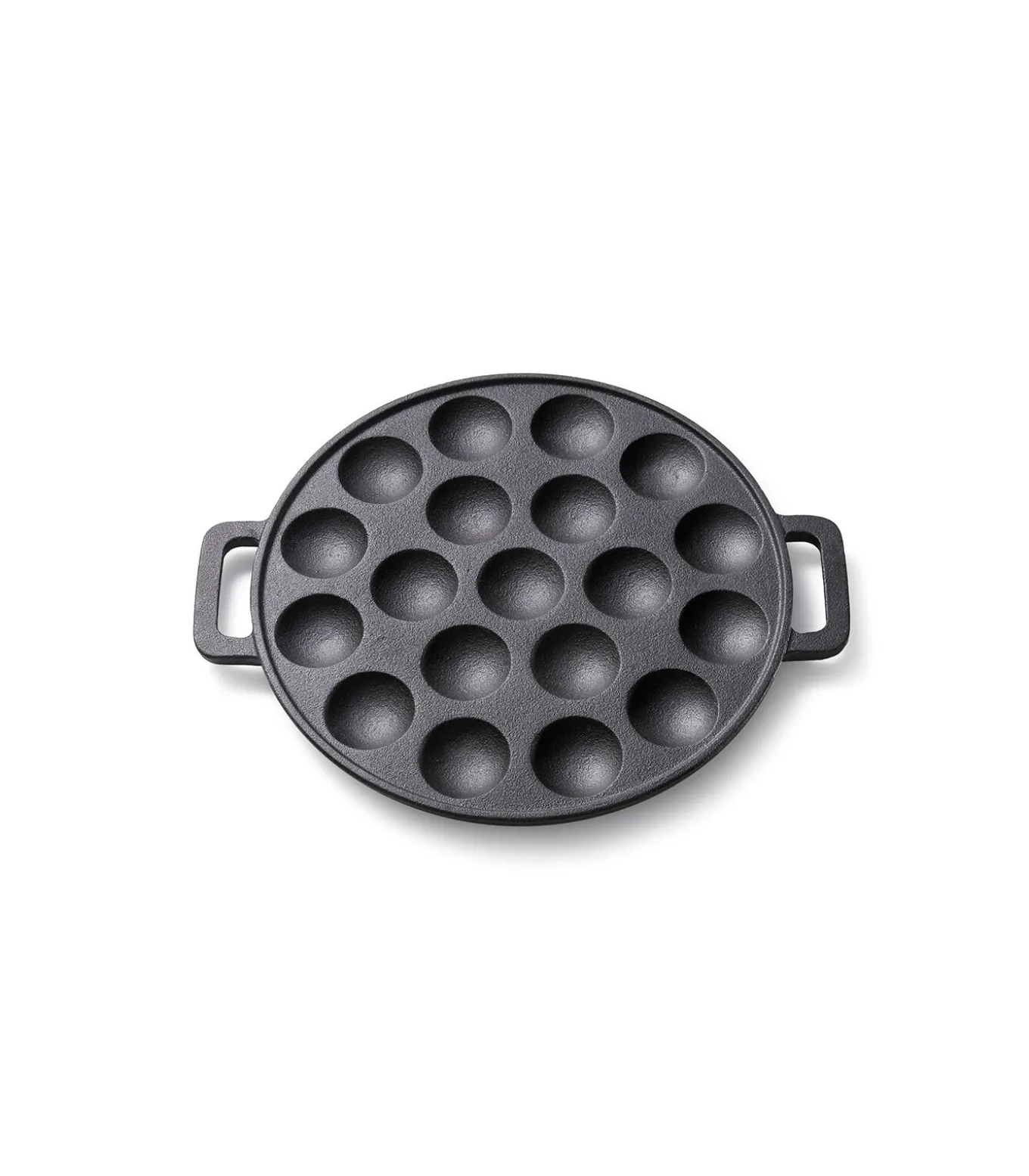 Poffertjespan Gietijzer 24 cm Cast Iron - alle warmtebronnen - Inductie