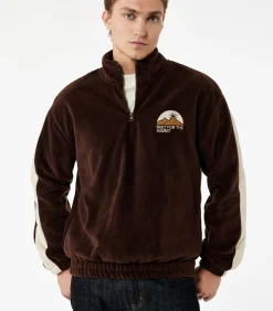 Polar sweatshirt met rits