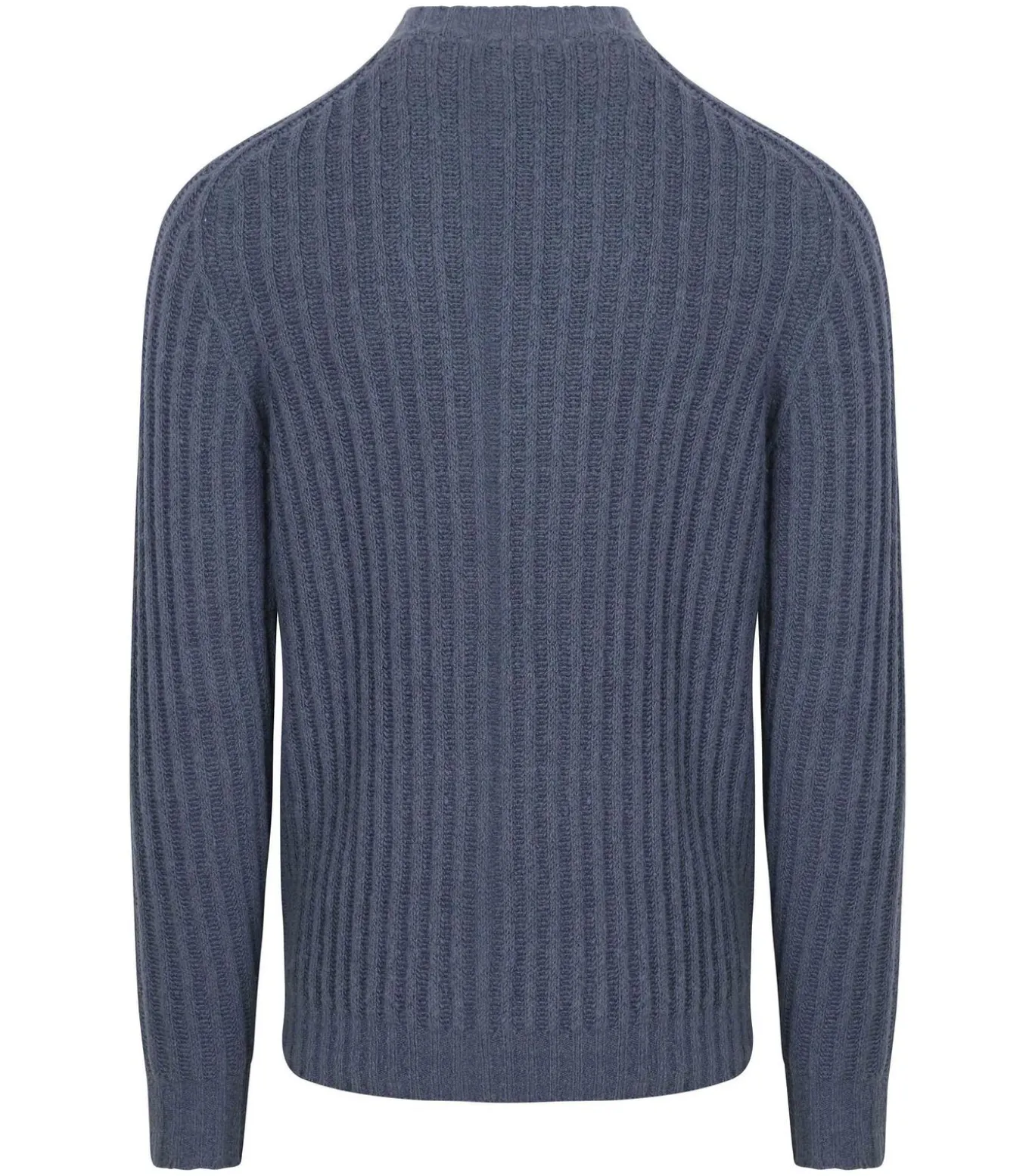 Pullover Boiled Wool Blauw