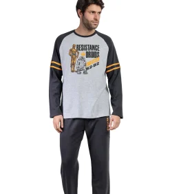 Pyjama broek top lange mouwen Sport Star Wars