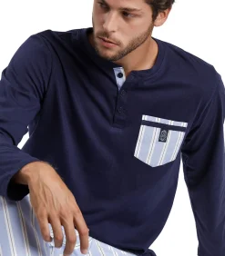 Pyjama broek top lange mouwen Stripest