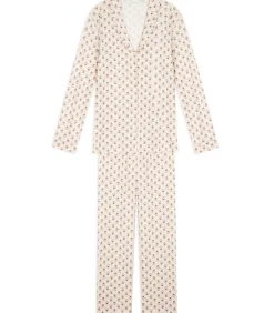 Pyjama met knopen van modal katoen TEA TIME 106