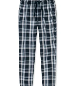Pyjamabroek Donkerblauw Ruit