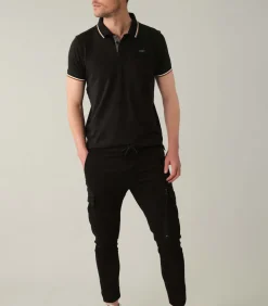 QUATRO - quatro denim gebreide jeans voor heren