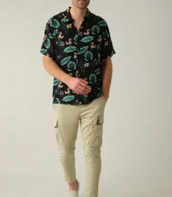 QUATRO - Quatro cargo pocket-jeans voor heren