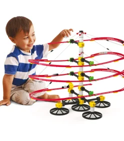 Quercetti knikkerbaan Suspension 132-delig educatief speelgoed