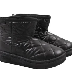 QUILTED - boots - Zwart