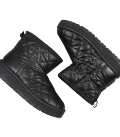 QUILTED - boots - Zwart