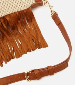 Raffia tas Vrouw Freca Beige