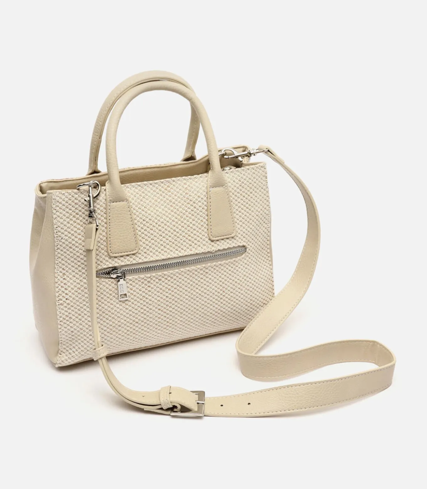 Raffia tas Vrouw Lareni Roze