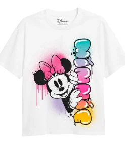 RAINBOW FADE - T-shirt - Wit