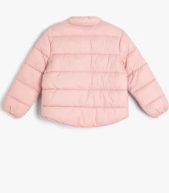 Rechte kraag Puffer Jack Anorak