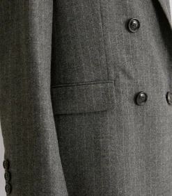 Rechte krijtstreep blazer