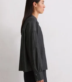 Relaxte chambray blouse