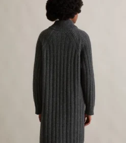 Relaxte gebreide jurk